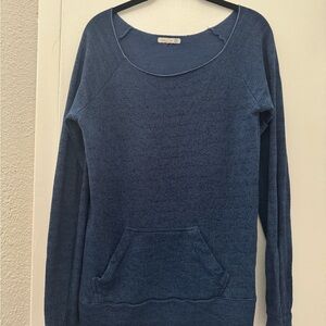 Sundry Navy Blue Crew Neck Sweater